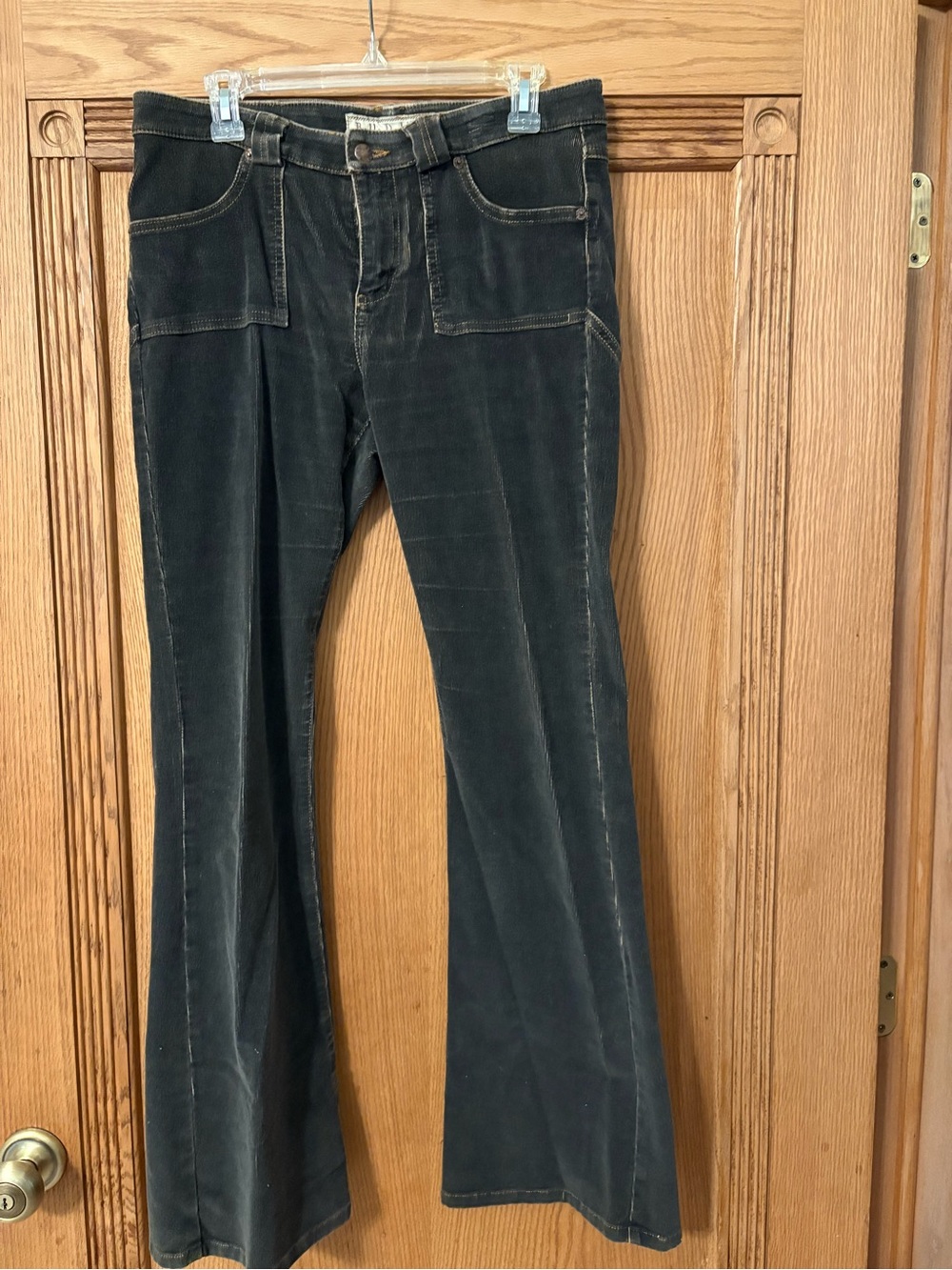 Bella Dahl Black Wide-Leg Flare Jeans